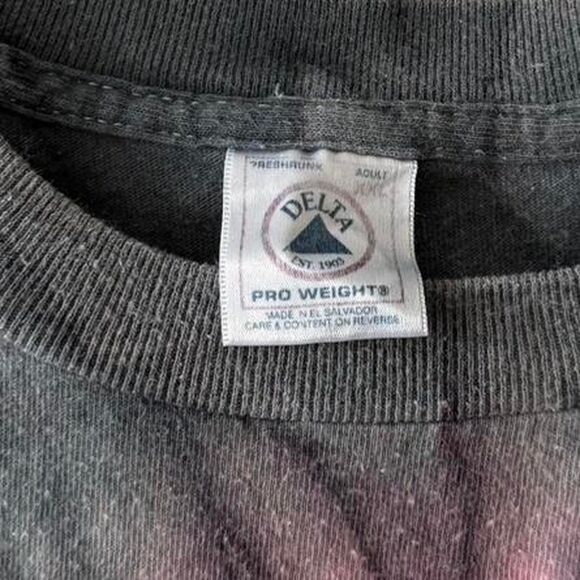 Vintage Atlanta Falcons Tie Dye Delta Pro Weight Tee - Picture 5 of 5